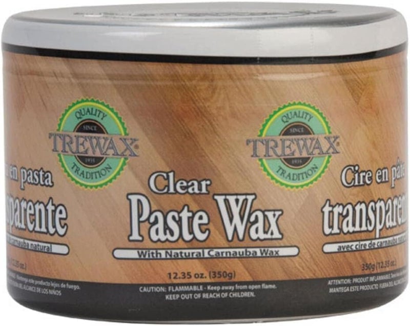 Trewax Clear Paste Wax with Carnauba, 12.35-Ounce - Ideal for Hardwood Floors, Fine Furniture, Granite, Marble, and Bronze - Image 2